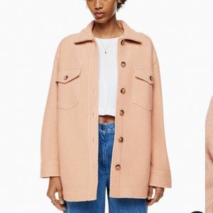 Aritzia Ganna Shirt Jacket